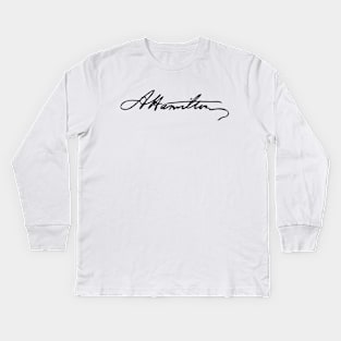 Hamilton Signature Kids Long Sleeve T-Shirt